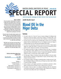 Asuni SR229 cover.jpg Blood Oil in the Niger Delta - SR229 (Image: USIP)